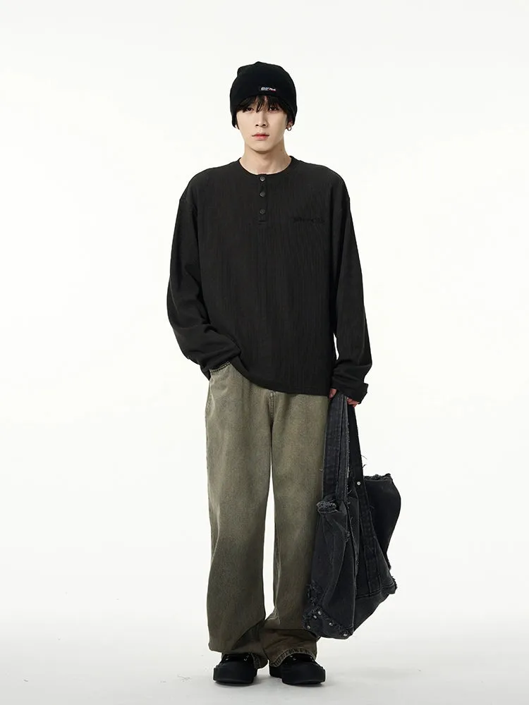 77Fight Basic Buttoned Shirt