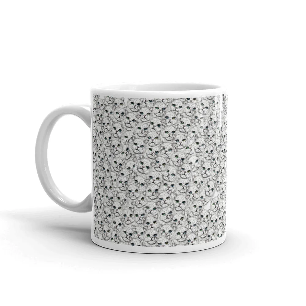 ANGORA KITTY FACES Mug