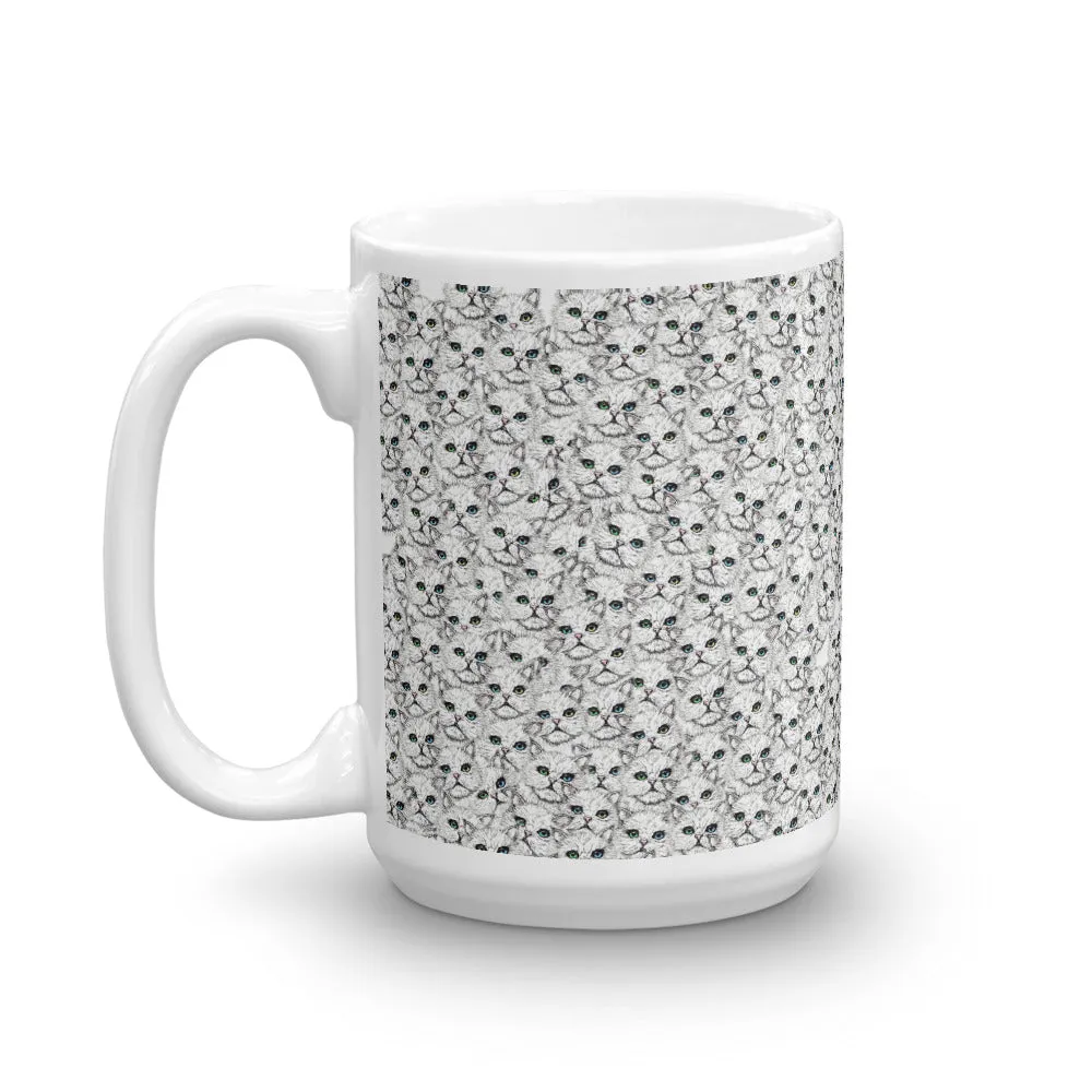 ANGORA KITTY FACES Mug