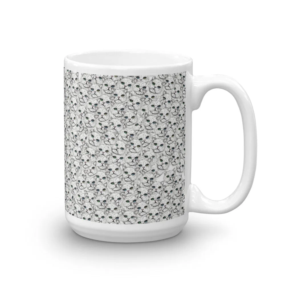 ANGORA KITTY FACES Mug