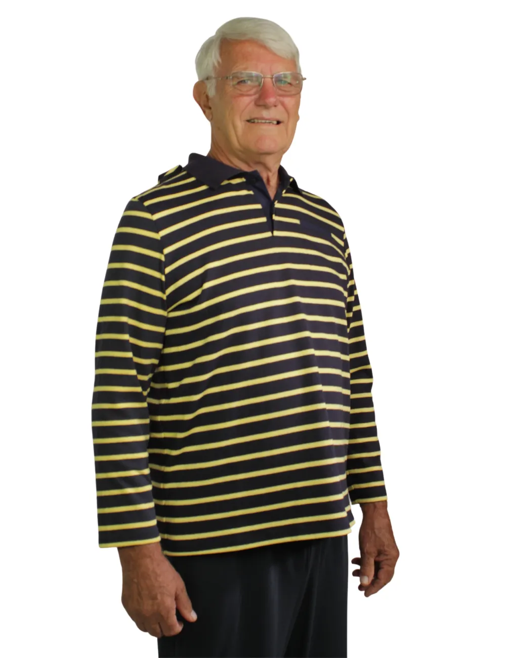 Anthony Adaptive Long Sleeve Polo