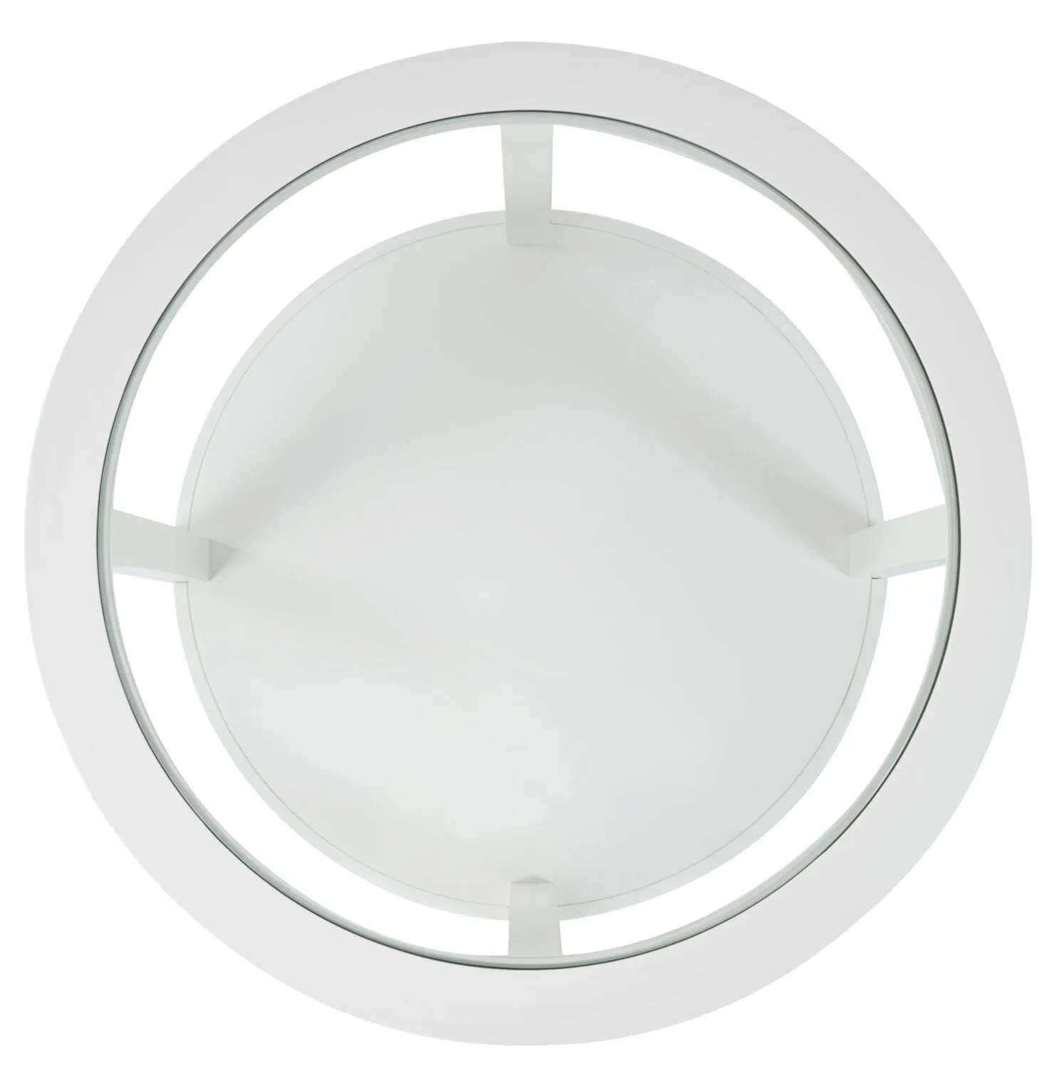 Beaumont Round Coffee Table - White