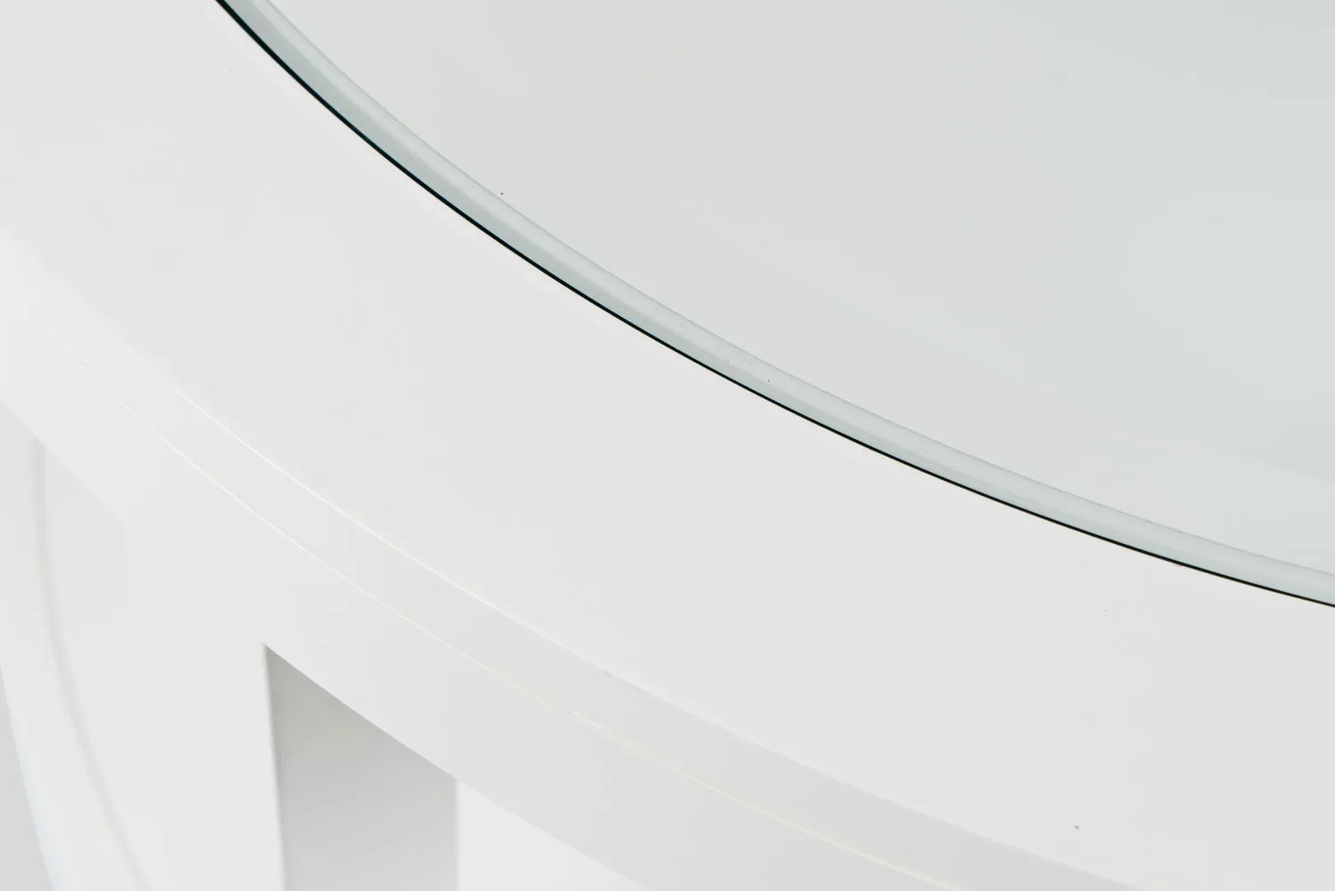 Beaumont Round Coffee Table - White
