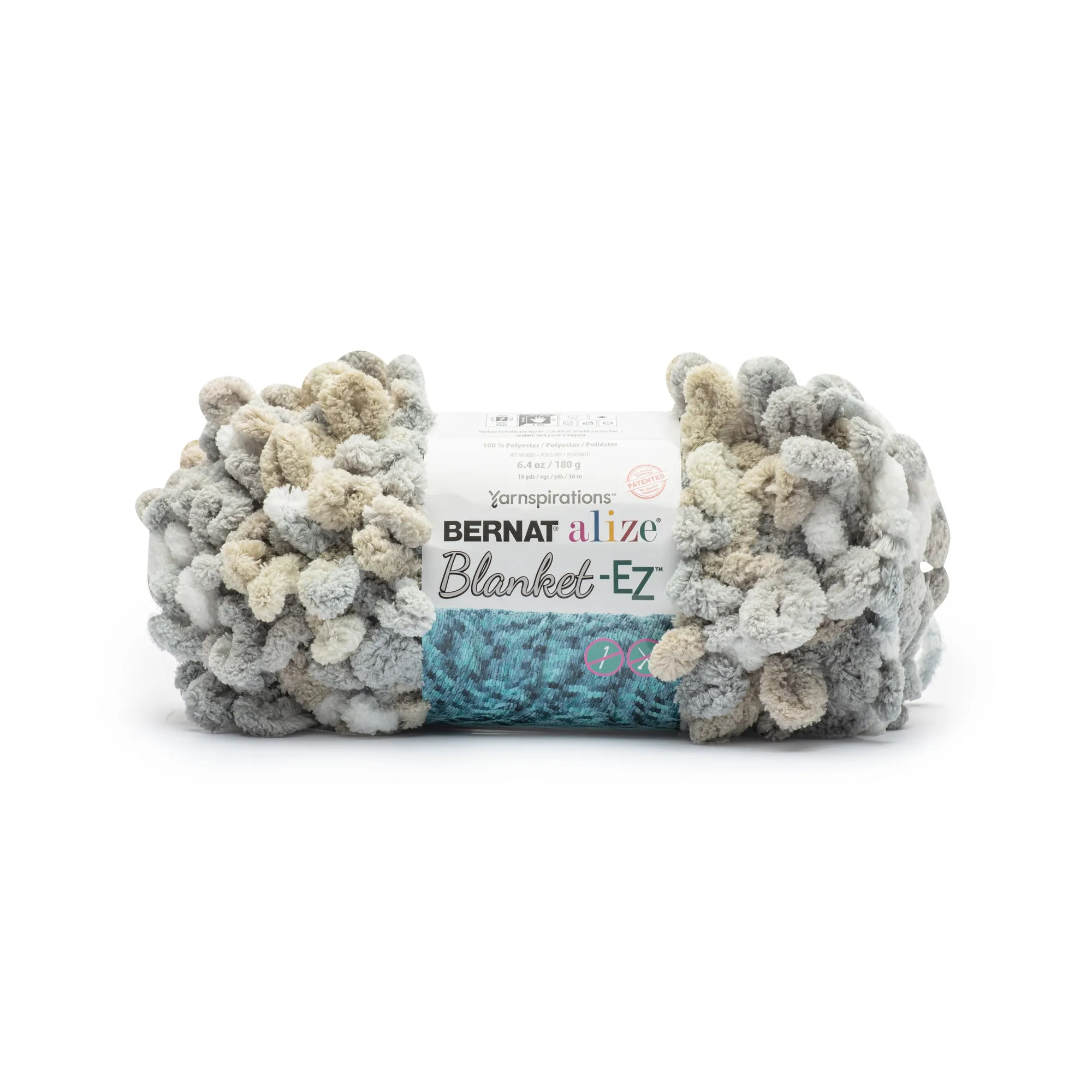 Bernat Alize Blanket-EZ Stripes Yarn