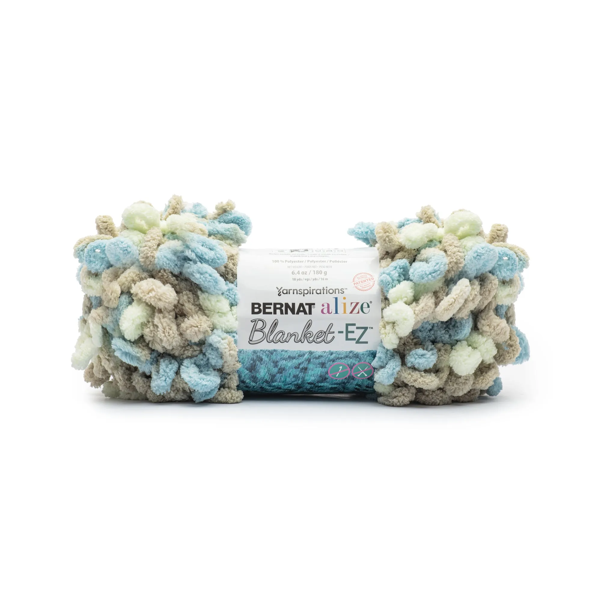 Bernat Alize Blanket-EZ Stripes Yarn