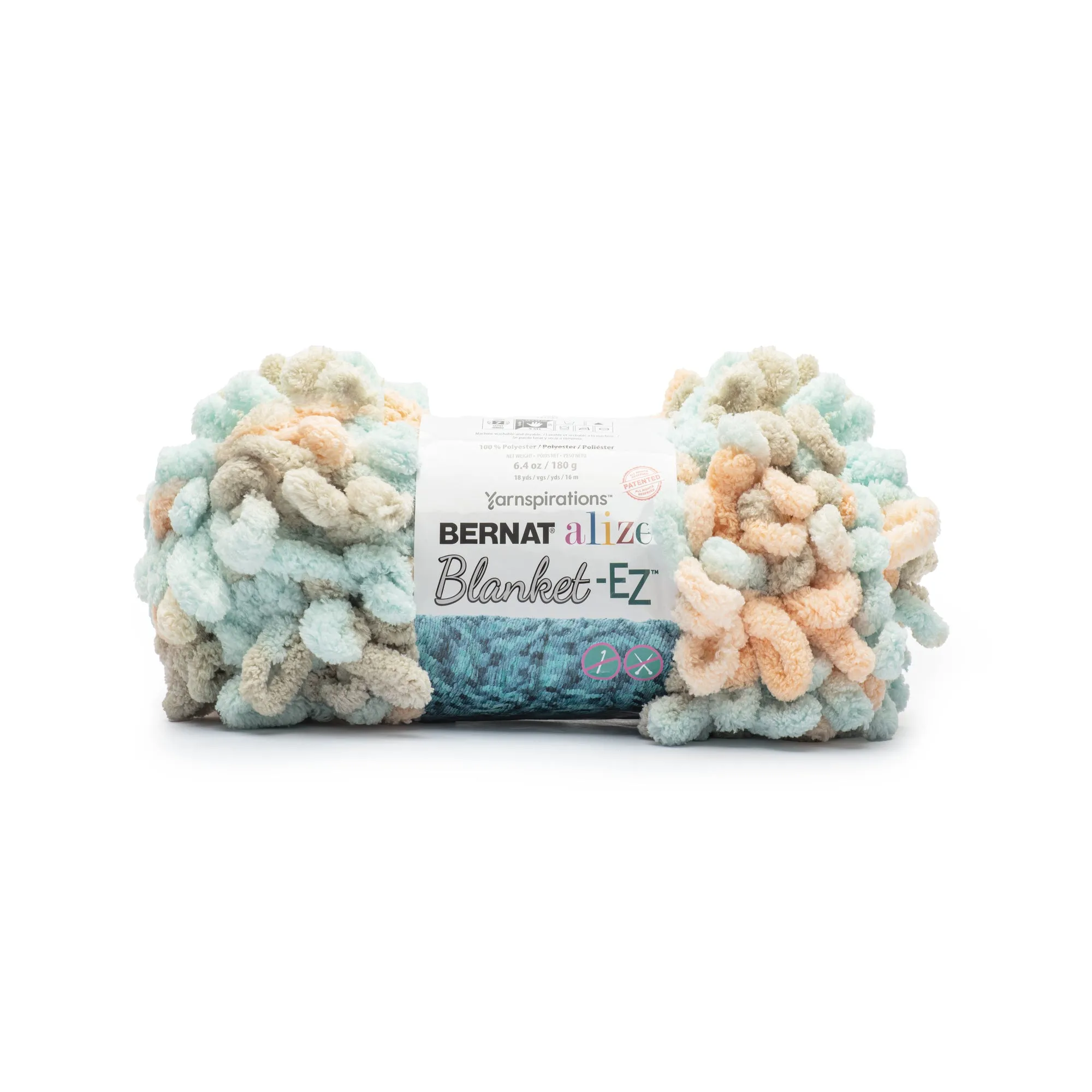 Bernat Alize Blanket-EZ Stripes Yarn