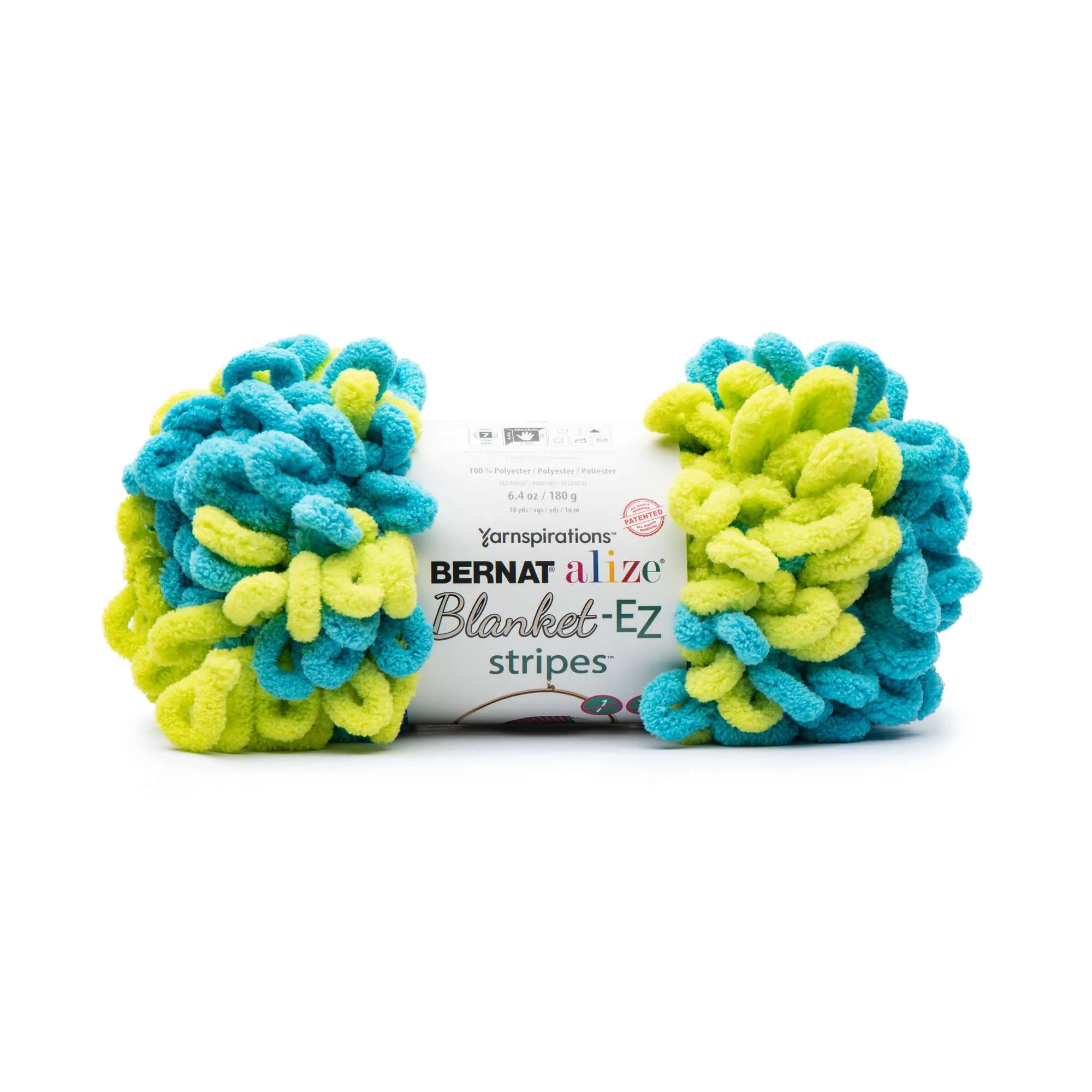Bernat Alize Blanket-EZ Stripes Yarn