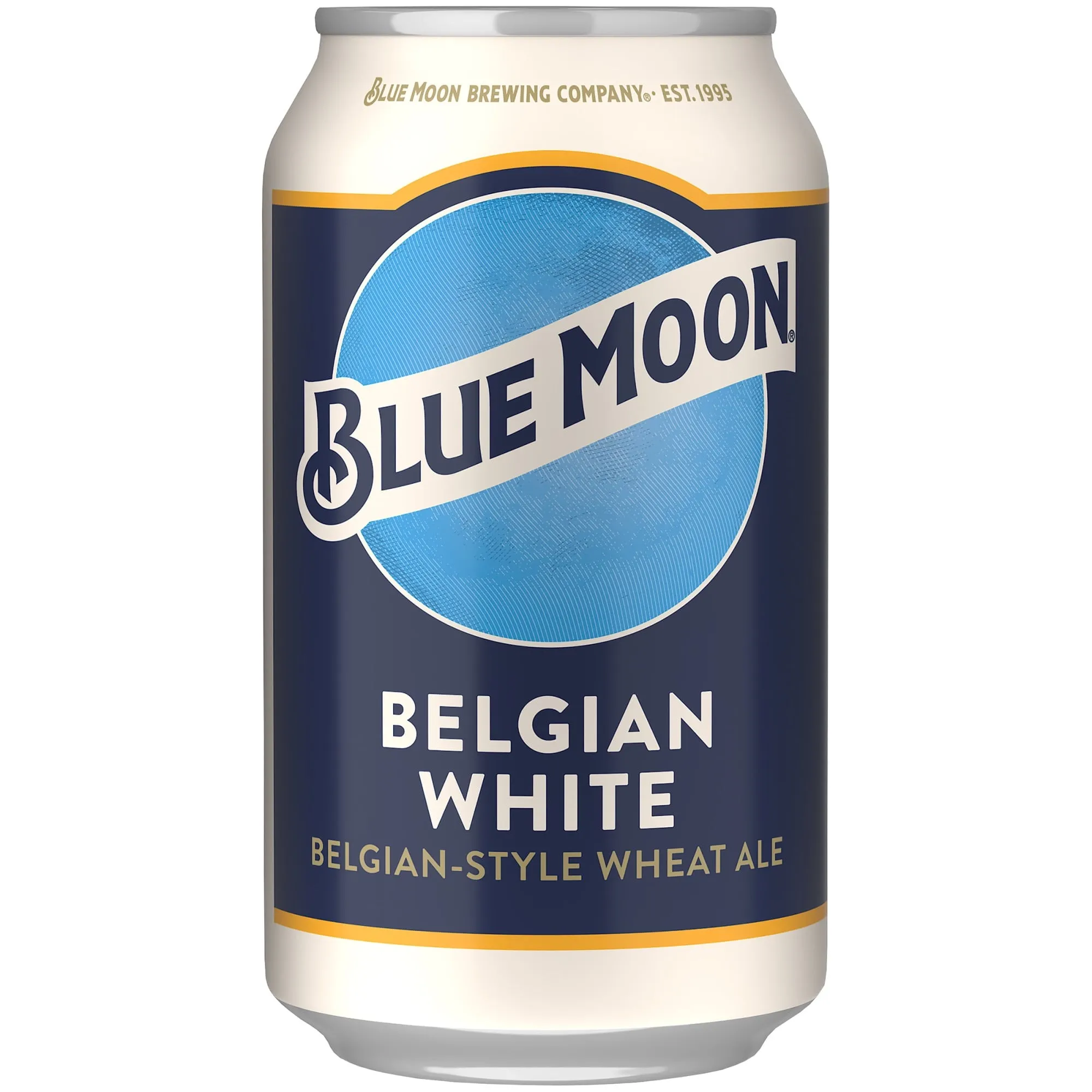 Blue Moon Belgian White Wheat Ale Craft Beer, 15 Pack, 12 fl oz Cans, 5.4% ABV