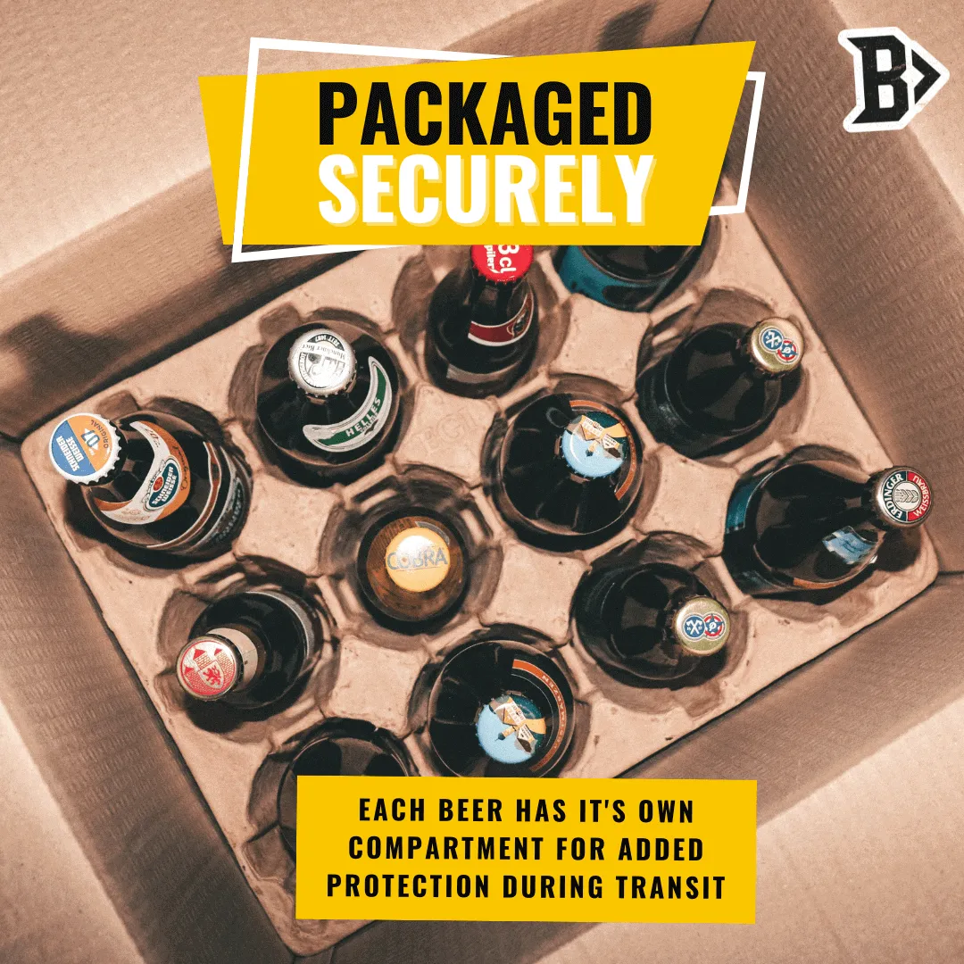 British Best Craft Beer Mixed Case with Glass (12 Pack)