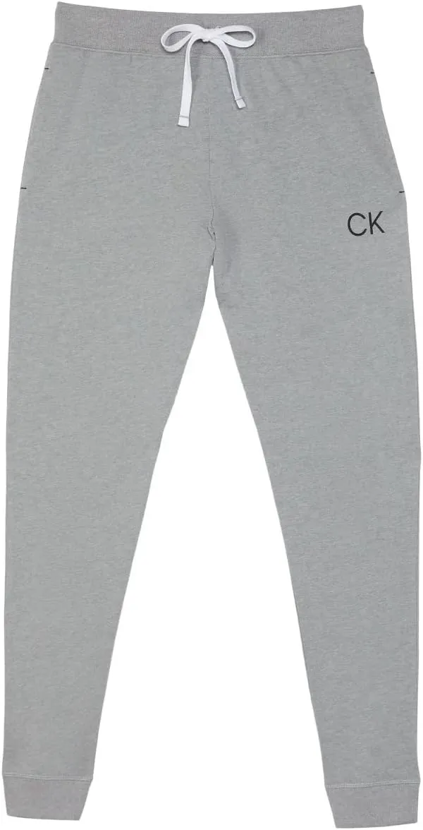 Calvin Klein Womens 2 Pack French Terry Iconic CK Logo Joggers
