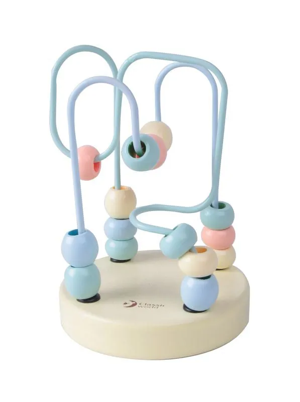 Classic World Pastel Coloured Mini Bead Coaster Assorted Styles