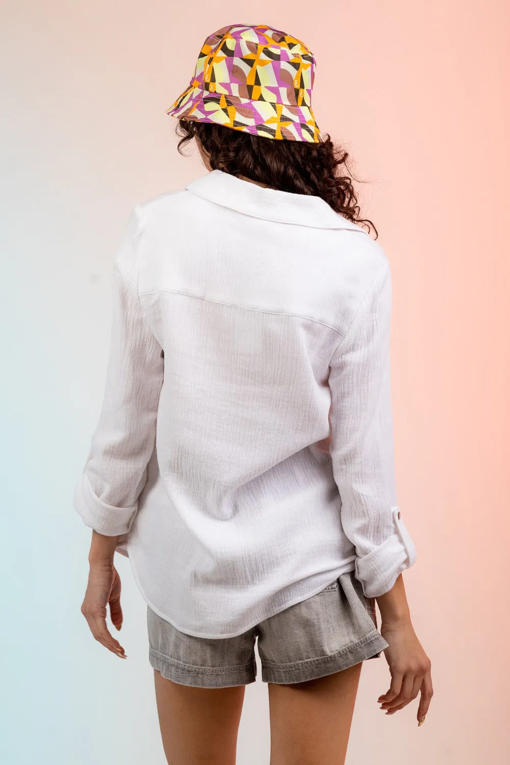 Double Up Button Down Shirt