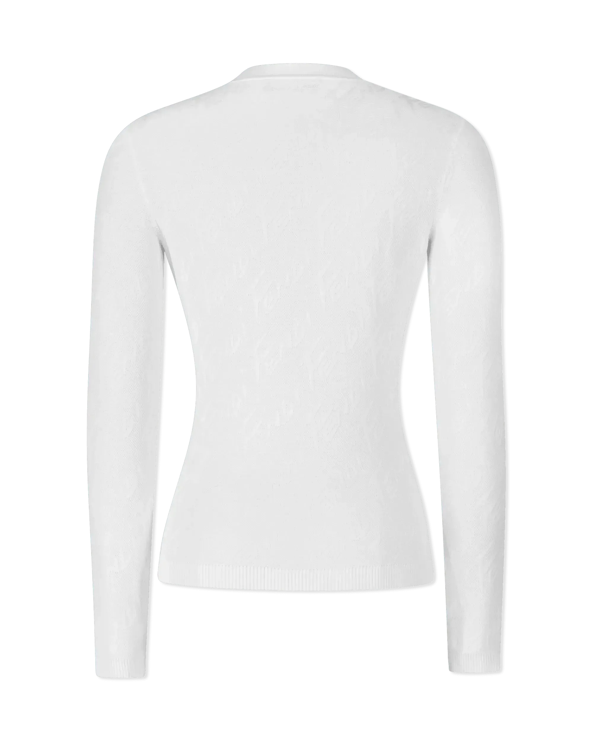 Fendi Brush Long Sleeve Knit Top