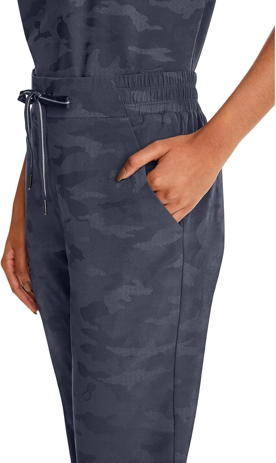 Healing Hands Scrubs for Women Jogger Camo Pant Tate 5 Pockets Moisture Wicking, Easy Care, 360 Stretch, Quick Dry - 9350