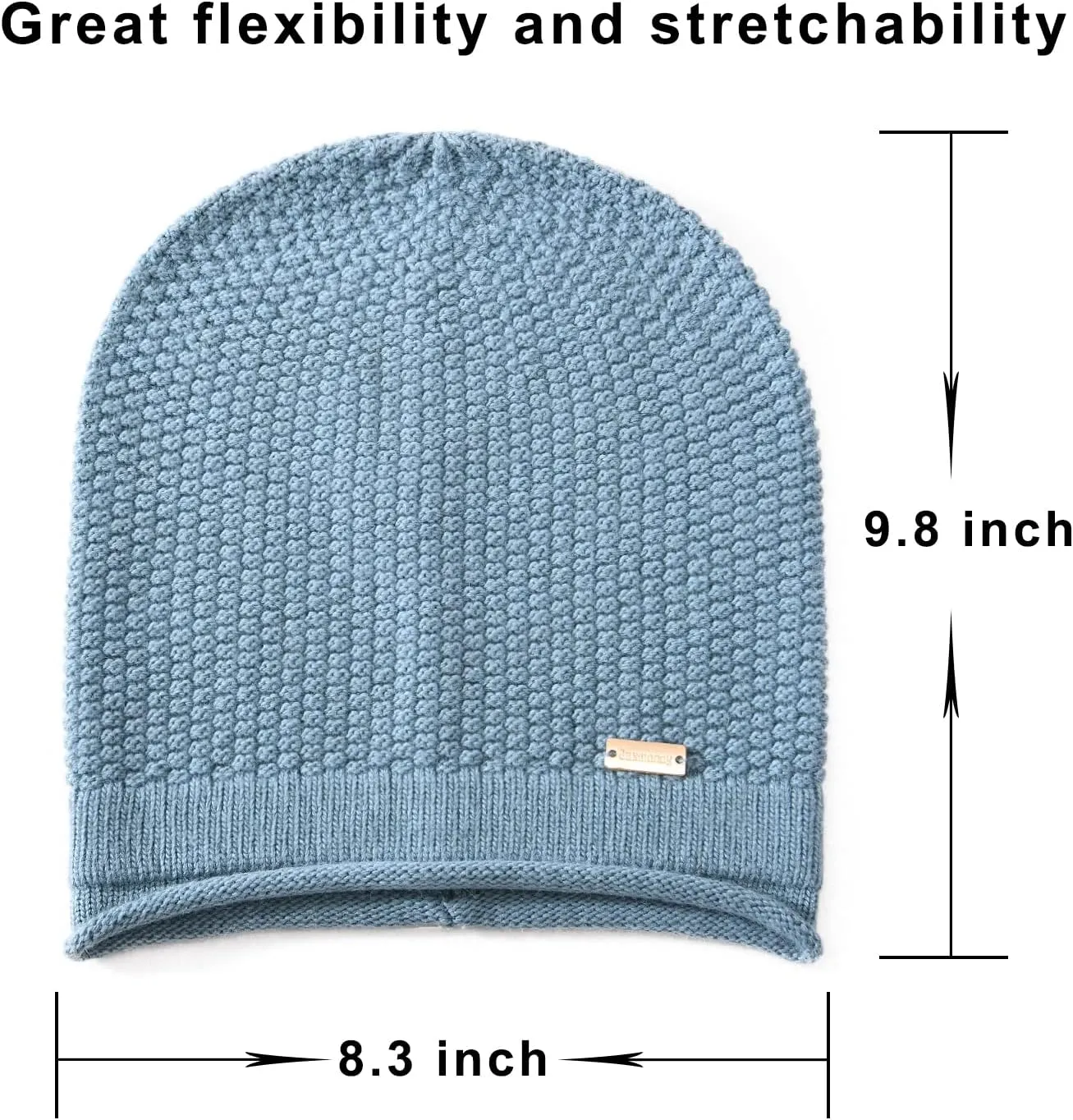 jaxmonoy Slouchy Beanies for Women Winter Soft Warm Hat Skull Cap Ladies Slouch Knitted Beanie Knit Hat for Women