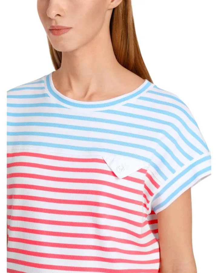 Marc Cain Colorblock Stripe Tee