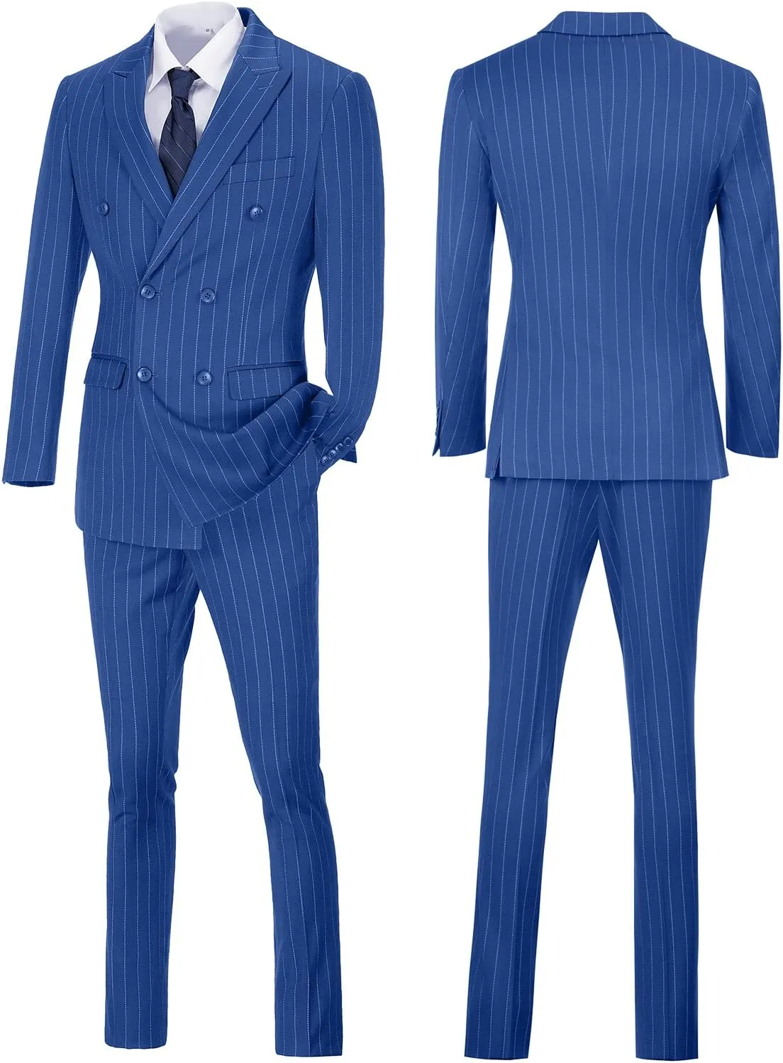 Mens Suit Plaid Slim Fit 3 Pieces Checked Casual Tuxedo Formal Suits for Men Wedding Business Party Blazer Vest Pants Set