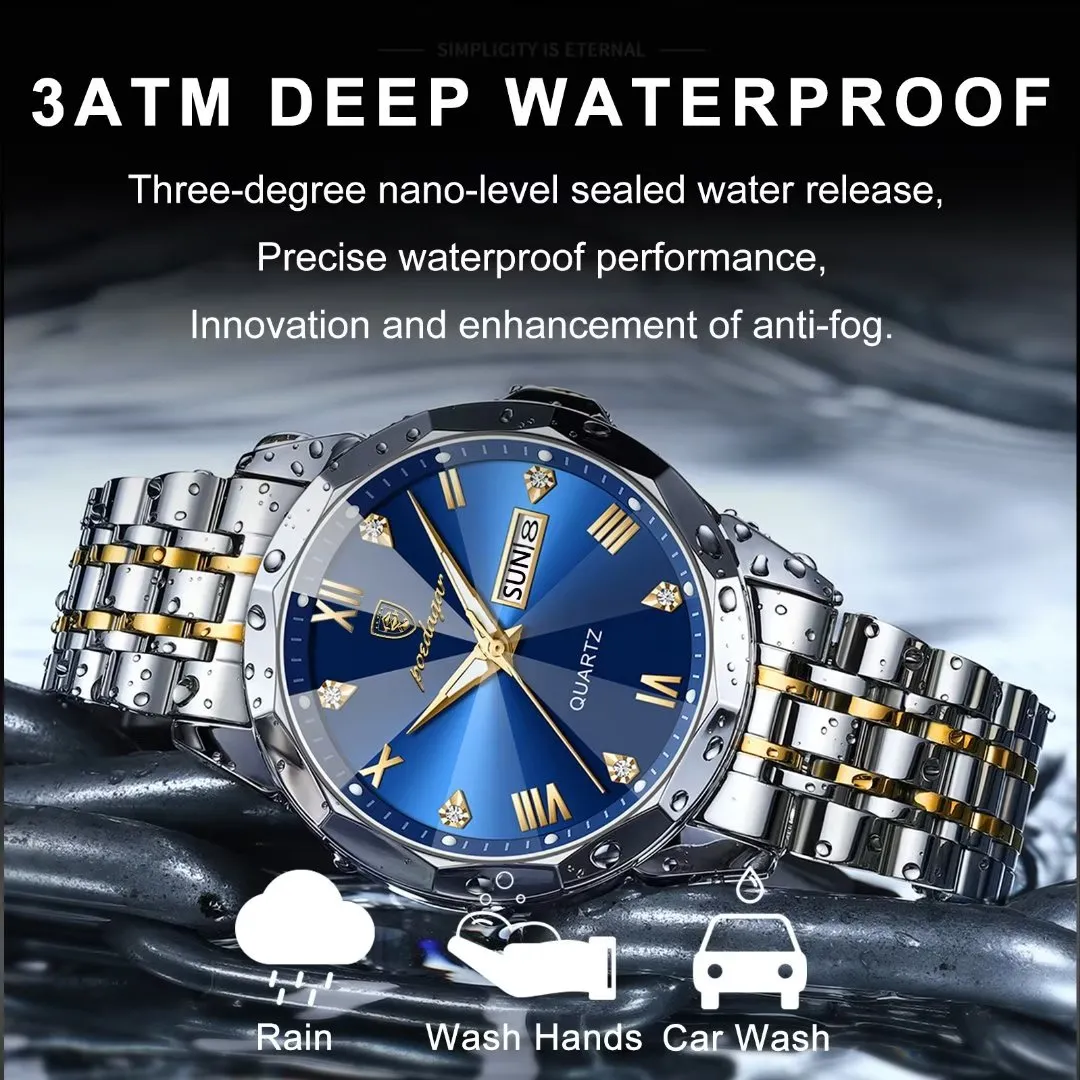 ModernChrono Slim Hardlex Quartz Watch