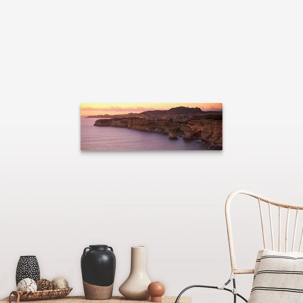 "Bonifacio Corsica France" Canvas Wall Art