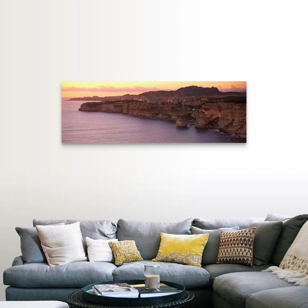"Bonifacio Corsica France" Canvas Wall Art