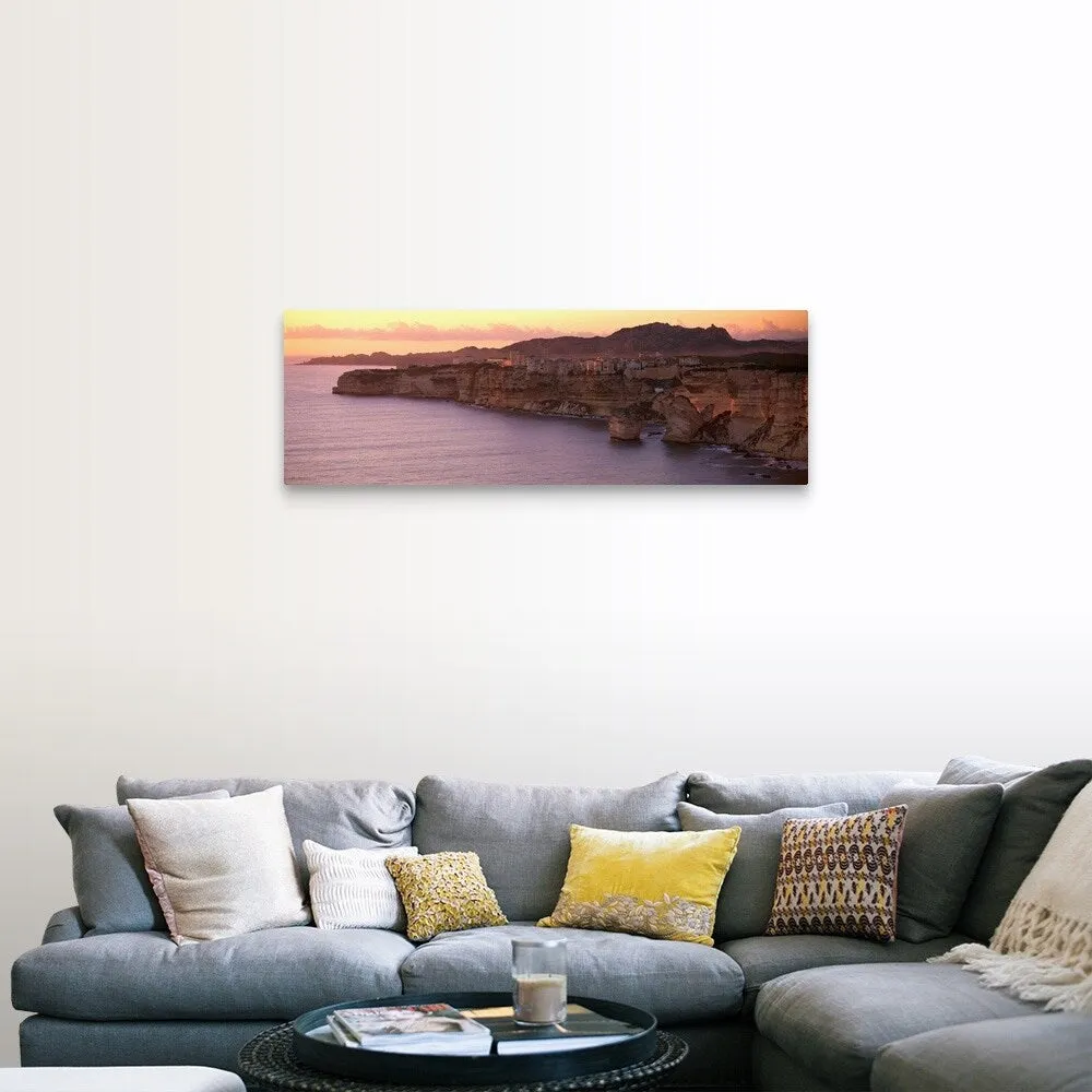 "Bonifacio Corsica France" Canvas Wall Art