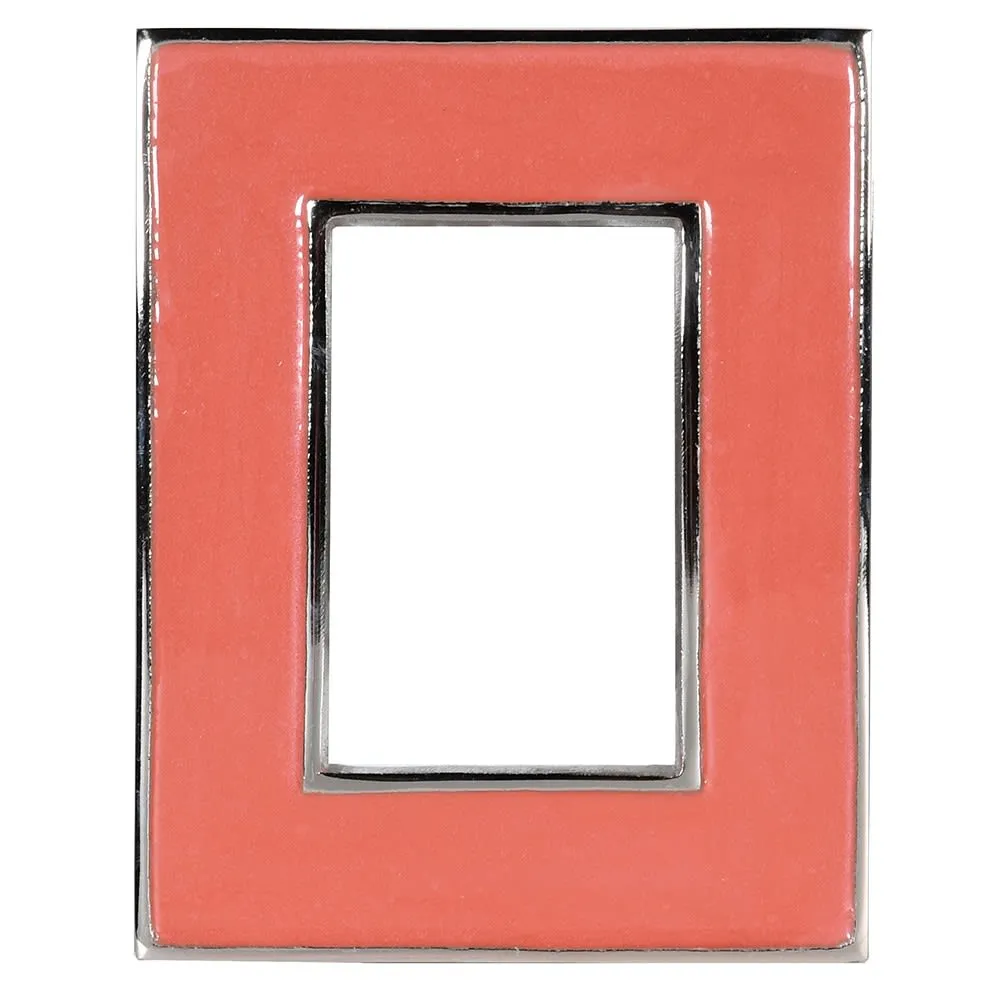 Rialto Photo Frame with Red Enamel