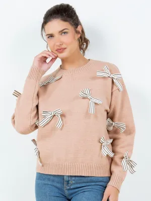 Ribbon Bow Sweater