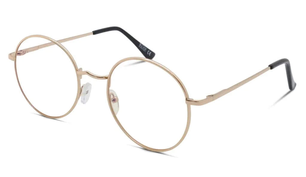 ScreenTime Elton Computer Glasses - Gold - Readers