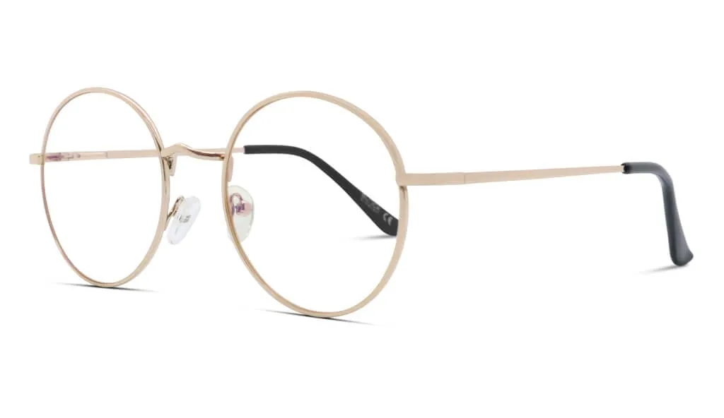 ScreenTime Elton Computer Glasses - Gold - Readers