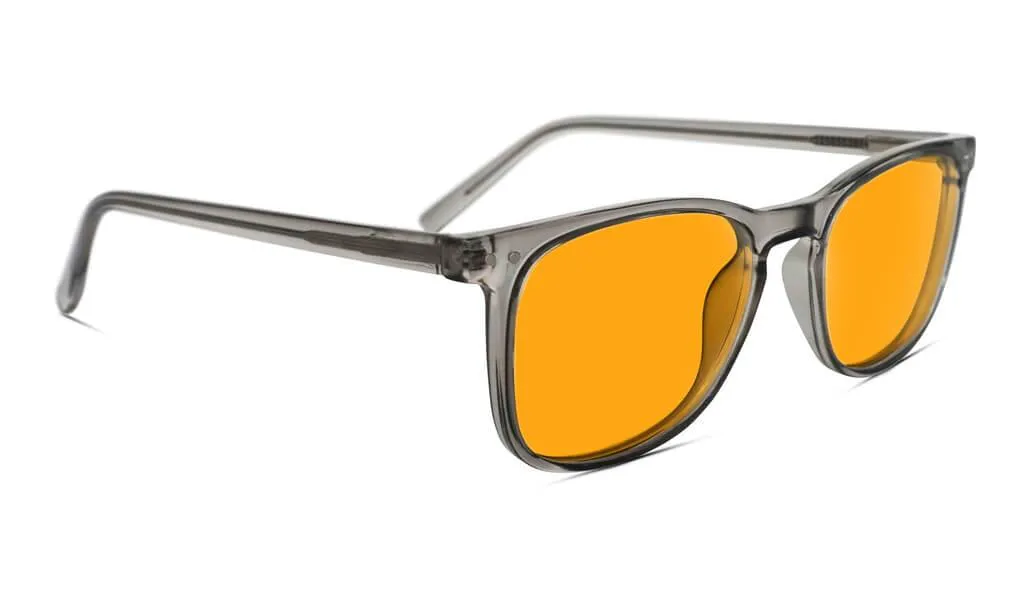 SunDown Taylor Blue Blocking Glasses-Pearl Grey - Prescription