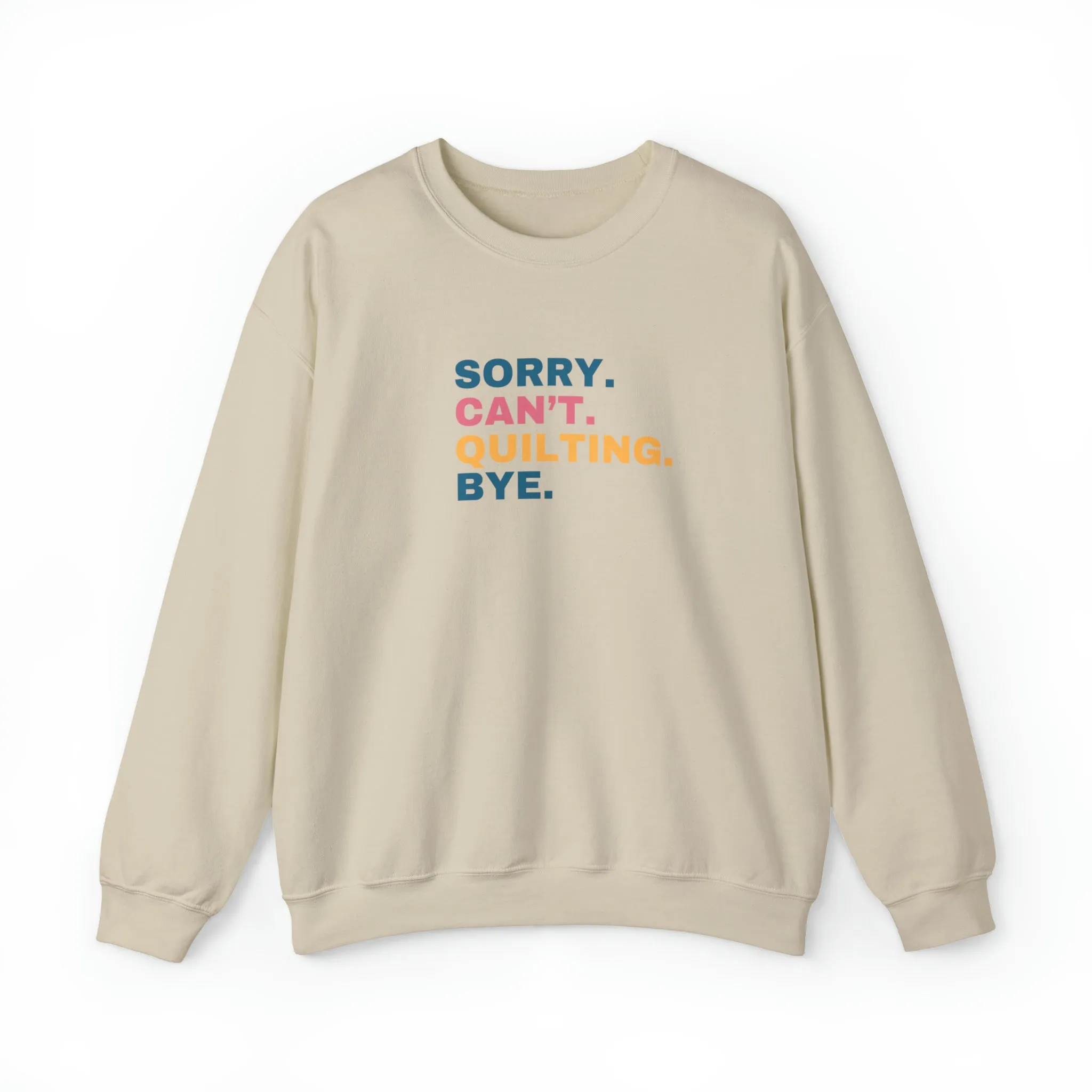 Sweatshirt:  Quilting Crewneck Sweatshirt