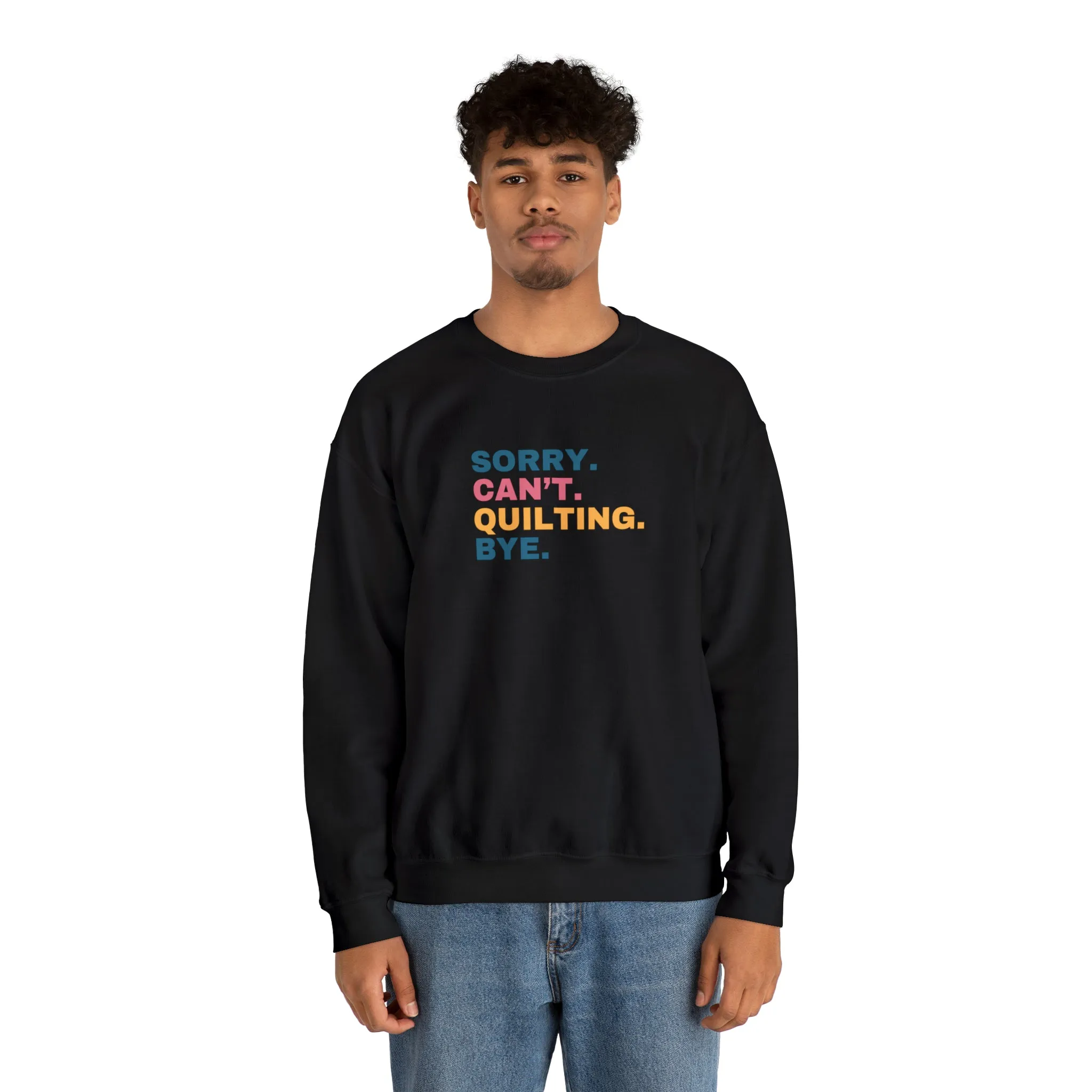 Sweatshirt:  Quilting Crewneck Sweatshirt