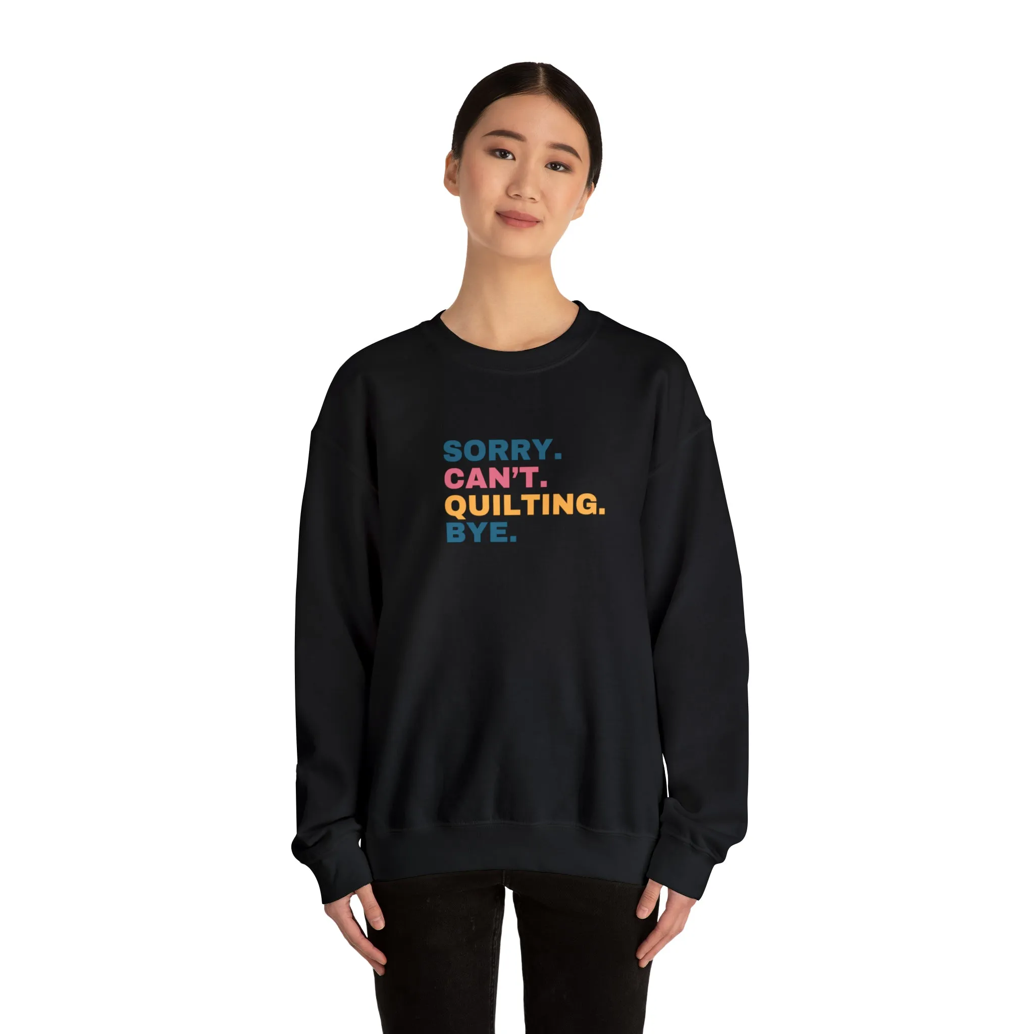 Sweatshirt:  Quilting Crewneck Sweatshirt