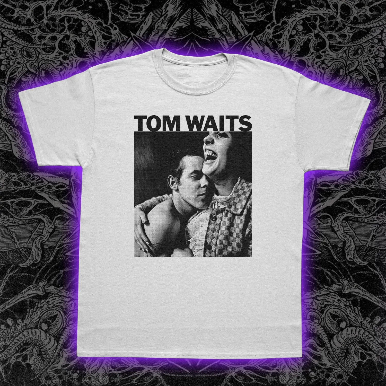 Tom Waits Rain Dogs Slim Fit Tee