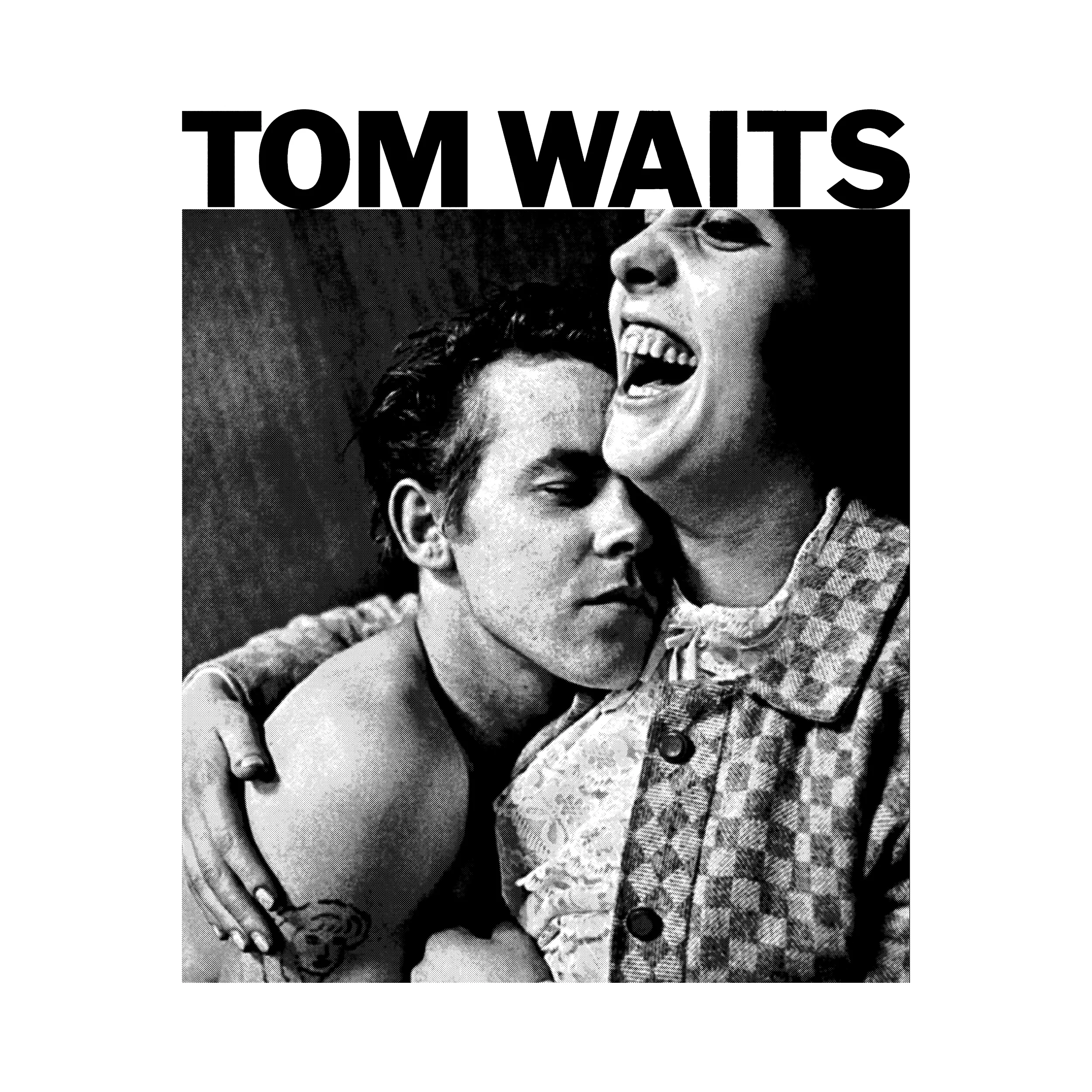 Tom Waits Rain Dogs Slim Fit Tee