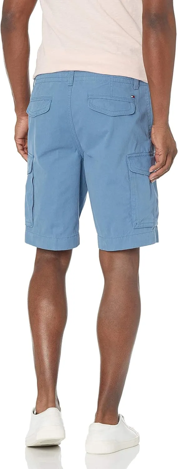 Tommy Hilfiger Men's 6 Pocket Stretch Cotton Cargo Shorts